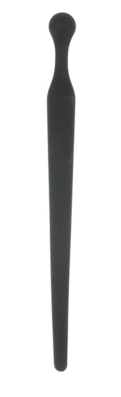 Чёрный уретральный стимулятор из силикона - фото, цены