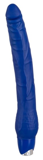 Огромный синий виброфаллос Joy - 31 см. - фото, цены