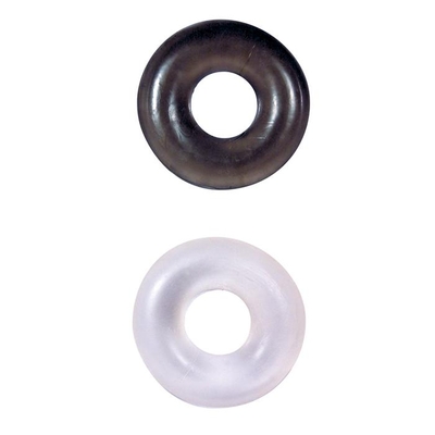 Комплект эрекционных колец Stud Rings White/black - фото, цены
