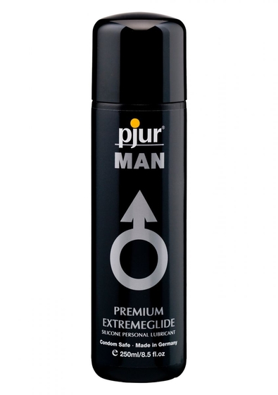 Смазка для мужчин на силиконовой основе pjur Man Extreme Glide - 250 мл. - фото, цены