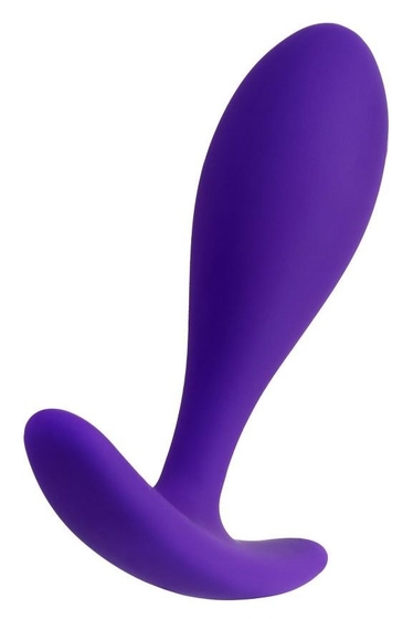 Фиолетовая анальная втулка Hub - 7,2 см. - фото, цены