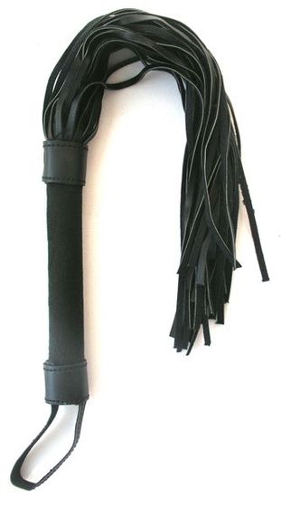 Черная плетка Notabu - 46 см. - фото, цены