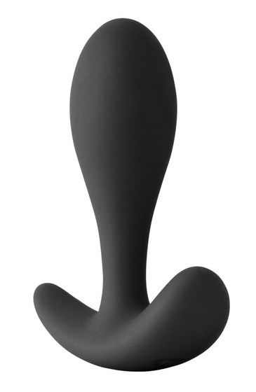 Черная анальная пробка для ношения Pillager I - 10,2 см. - фото, цены