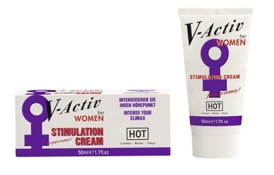 Стимулирующий крем для женщин V-activ - 50 мл. - фото, цены