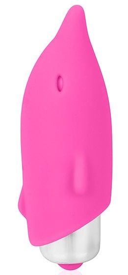 Розовый стимулятор-дельфинчик - фото, цены