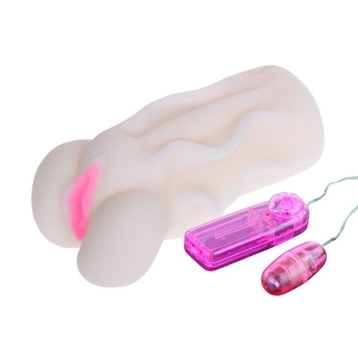 Мастурбатор-вагина с вибрацией и волнами на поверхности - фото, цены
