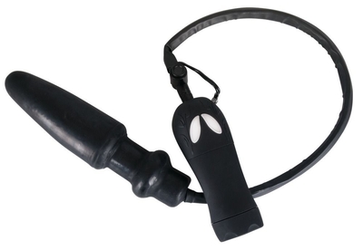 Надувная вибровтулка Inflatable Vibrating Butt Plug - фото, цены