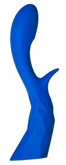 Синий хай-тек вибратор Prism Vii - 20,1 см. - фото, цены