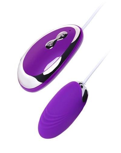 Фиолетовое виброяйцо A-Toys - 6,5 см. - фото, цены