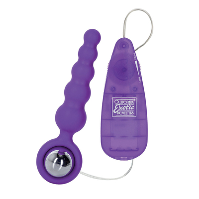 Фиолетовый вибростимулятор Booty Shaker - фото, цены