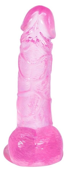 Розовый фаллоимитатор Oxygen - 17,5 см. - фото, цены