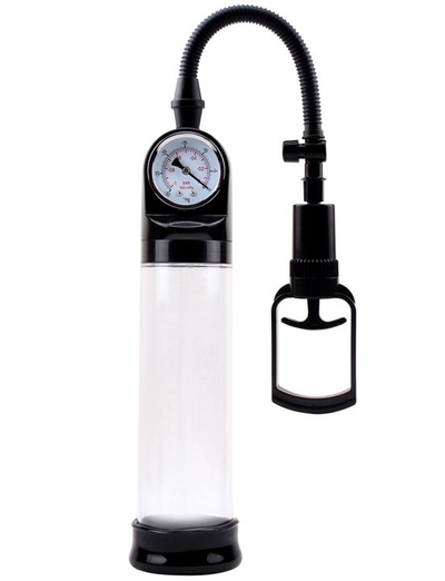 Прозрачная вакуумная помпа с манометром Accu-Meter Power Pump X2 - фото, цены