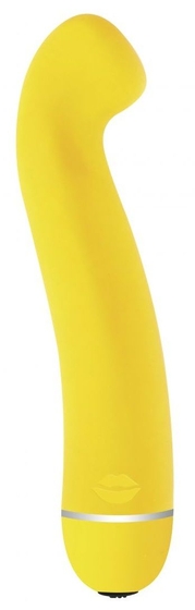 Желтый вибратор Fantasy Phanty - 16,6 см. - фото, цены