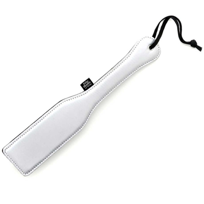 Двусторонняя сатиновая шлепалка Satin Spanking Paddle - 32 см. - фото, цены