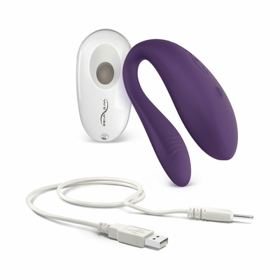 Фиолетовый вибратор для пар We-vibe Unite 2.0 - фото, цены
