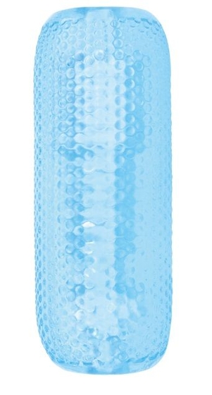 Голубой текстурированный мастурбатор Palm Stroker No.1 - фото, цены