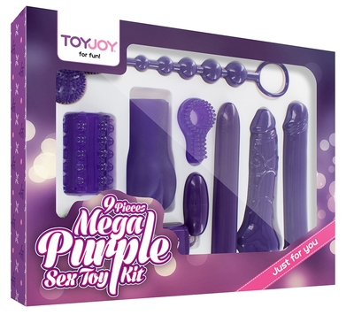 Эротический набор Toy Joy Mega Purple - фото, цены