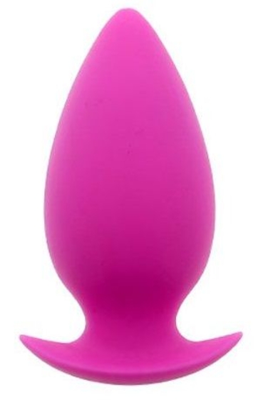 Большая розовая анальная пробка Bootyful Anal Plug Large Pink - 10 см. - фото, цены