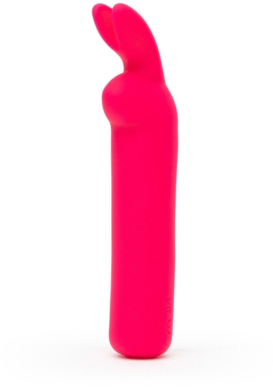 Розовая вибропуля с ушками Rechargeable Rabbit Ears Bullet Vibrator - фото, цены