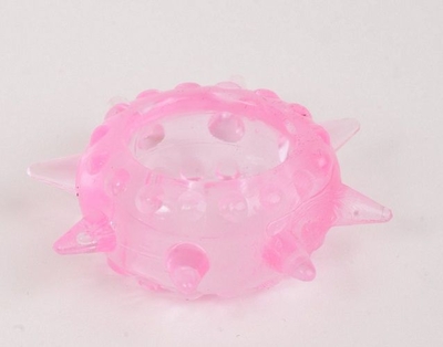 Розовое эрекционное кольцо Сила солнца - фото, цены