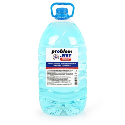 Универсальная антисептическая жидкость на водной основе Problem.net - 5 л. - фото, цены