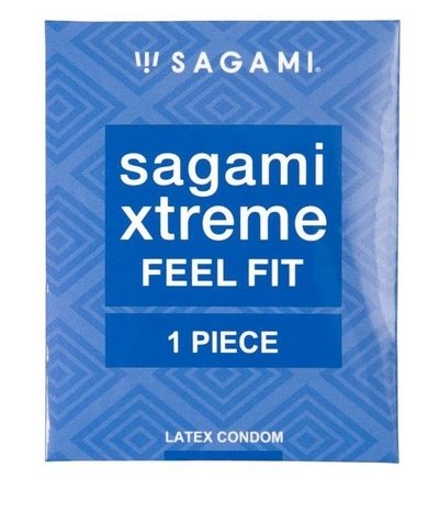 Презерватив Sagami Xtreme Feel Fit 3d - 1 шт. - фото, цены