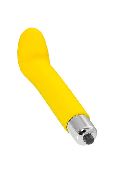 Желтый стимулятор точки G Awe - 13 см. - фото, цены