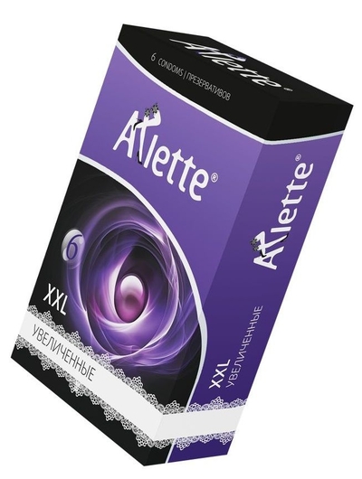 Презервативы Arlette Xxl увеличенного размера - 6 шт. - фото, цены