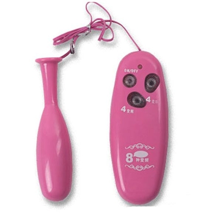 Розовый вибростимулятор с 4 видами пульсации и вибрации - фото, цены