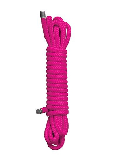 Розовая веревка для бандажа Japanese - 5 м. - фото, цены