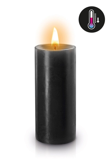 Черная низкотемпературная свеча для ваксплея - фото, цены