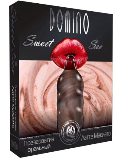 Презерватив Domino Sweet Sex Латте макиато - 1 шт. - фото, цены