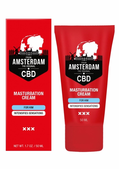 Крем для мастурбации для мужчин Cbd from Amsterdam Masturbation Cream For Him - 50 мл. - фото, цены
