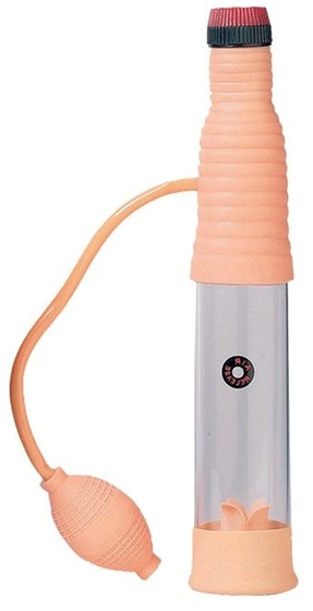 Вакуумный массажер-помпа со встроенным вибратором Vibrating Penis Developer - фото, цены