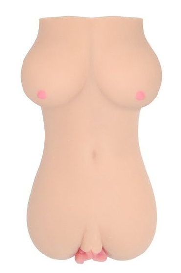 Телесный мастурбатор-вагина Clara OnaHole с имитацией груди - фото, цены
