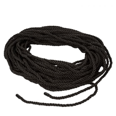 Черная веревка для шибари Bdsm Rope - 30 м. - фото, цены