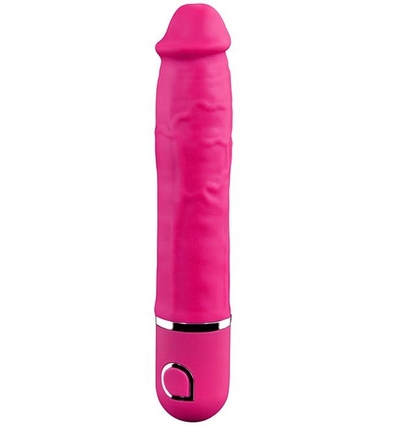 Розовый вибратор-реалистик без мошонки Abia Morpheus - 18 см. - фото, цены