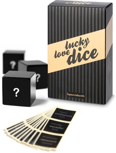 Игральные кубики Lucky love dice - фото, цены