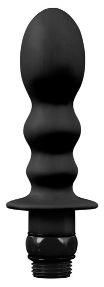 Чёрная насадка для душа Hydroblast 4inch Buttplug Shape Douche для анальной стимуляции - фото, цены