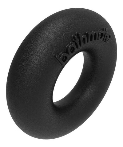 Чёрное эрекционное кольцо Barbarian - фото, цены