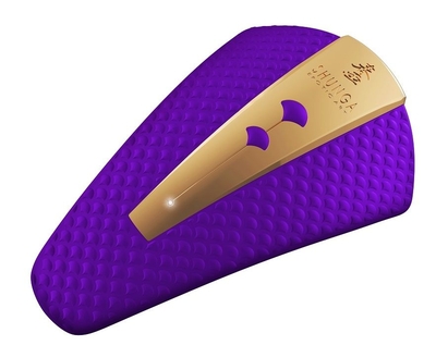 Фиолетовый клиторальный вибростимулятор Obi - фото, цены