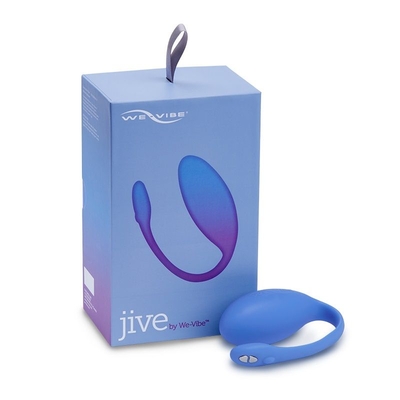 Голубое виброяйцо со смарт-управлением We-Vibe Jive - фото, цены