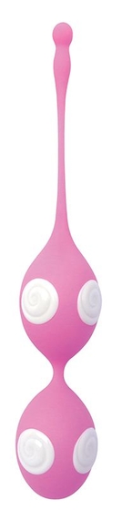 Розово-белые вагинальные шарики Play Candy Beanz - фото, цены