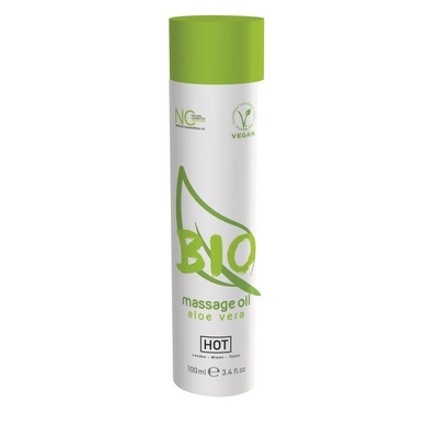 Массажное масло Bio Massage oil aloe vera с ароматом алоэ - 100 мл. - фото, цены
