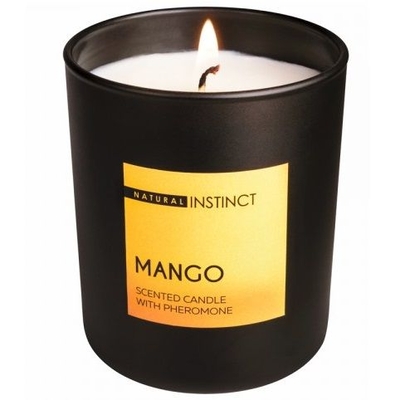 Ароматическая свеча с феромонами Natural Instinct Манго - 180 гр. - фото, цены