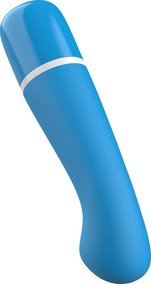 Голубой G-вибростимулятор Bdesired Deluxe Curve - 15,2 см. - фото, цены