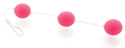 Анальная цепочка из 3 розовых шариков - фото, цены