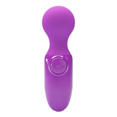 Фиолетовый мини-вибратор с шаровидной головкой Mini Stick - фото, цены