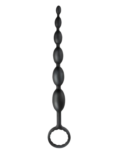Анальная елочка из силикона First-Time Fun Beads - 25,3 см. - фото, цены