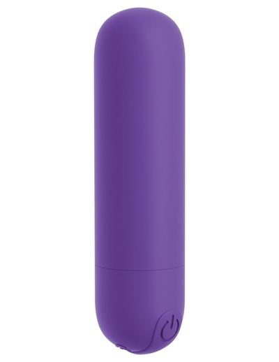 Фиолетовая перезаряжаемая вибропуля #Play Rechargeable Bullet - фото, цены
